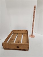 Looney Tube and Crate - 18x14x5" Tall, some