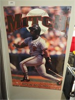 Kevin Mitchell MLB 1991 Poster