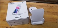 New Logitech Iphone wireless charging stand base