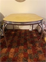 Retro yellow table