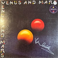 Paul McCartney Autographed Album Cover