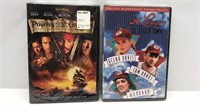 2 New Sealed Dvd Movies Pirates Of The Caribbean