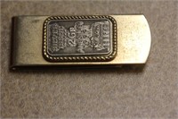 Fine .999 Silver and Brass Money Clip