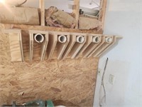 44" wall mount tool holder home made.