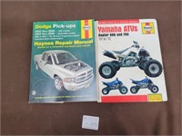 Pickup truck and atv mechanics books