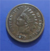 1875 Indian Head Penny(Very Fine Condition)