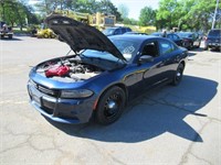 17 Dodge Charger  4DSD BL 8 cyl  AWD; Started