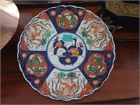 Porcelain Charger in the Imari Style
