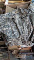 Military Camoflage Pants and Shirt