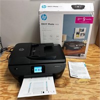 Working HP Envy Photo 7858 Printer With Box