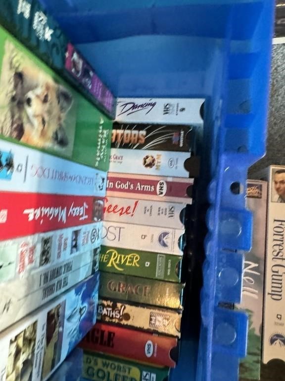 ASST. VIDEOS, GAMES LOT