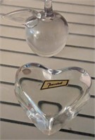 BACCARAT HEART PAPER WEIGHT