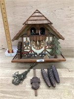 Cuckoo clock Mill with rotating figures