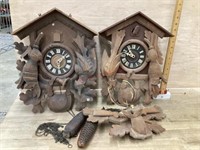 2-  Cuckoo clocks  and odd clock top
