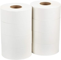 Jumbo Jr. 2-Ply Toilet Paper Rolls, 8 Rolls