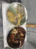 German Jean Marc Natlier and Rembrandt plates