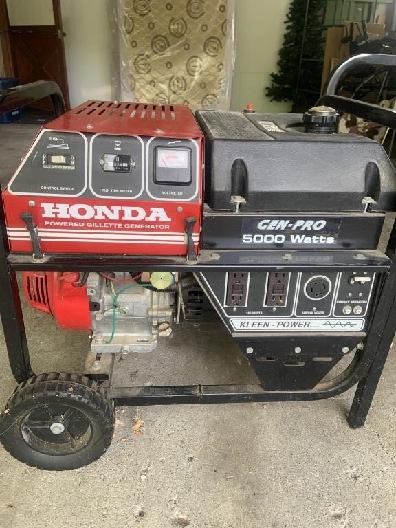 Honda 5000 W generator