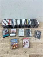 Lot of cassette tapes