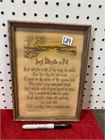 ANTIQUE FRAMED DECOR