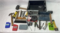 Tool lot Drillbits rubber mallets and other tools