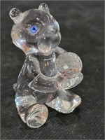 Art Glass Bar w/ Rhinestone Eyes