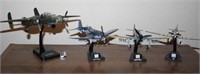 SELECTION OF MODEL FIGHTER PLANES