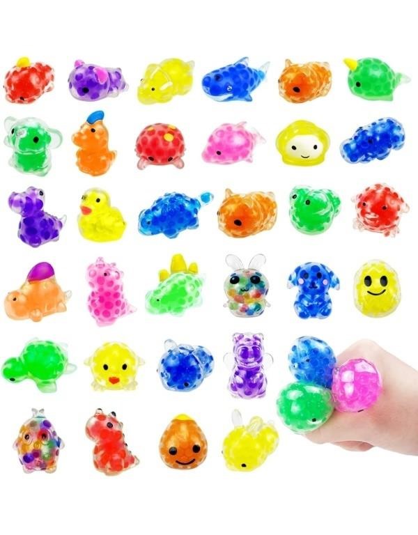 60 pcs mini squishy sensory toys for kids