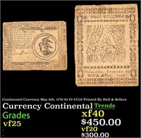 Continental Currency May 9th, 1776 $3 Fr-CC33 Prin