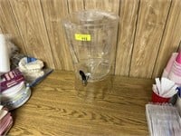 Plastic drink dispenser