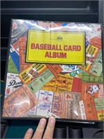 Baseball Card Album-Mixed Years-Large Album!