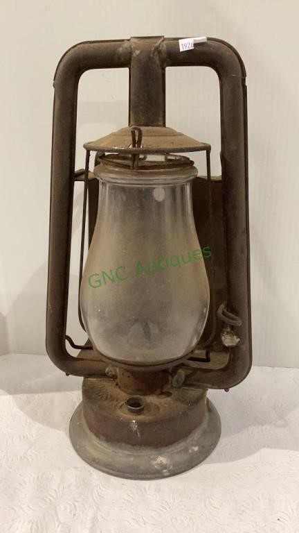 Antique Pritchard Strong #0 side lamp