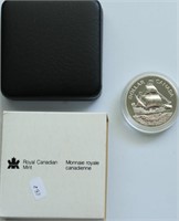 1979 CANADASILVER DOLLAR W BOX PAPERS
