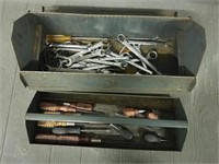 Craftsman Metal Tool Box w/ Tools