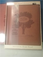 New leather our family history a Keepsake Journal