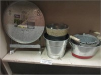 Assorted Metal Garden Pots/Pails