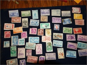 US Commemorative Postage Stamps 1920s, 30, 40s