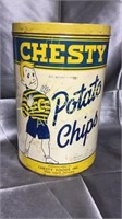 Chesty potato chip can