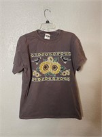 Vintage Sunflower Birds Shirt