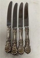 Reed Barton Francis I 4 New French Blade Dinner Kn