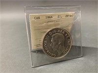 1946 1 Dollar CDN .800 Silver