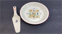 Universal  Pottery Pie Plate and Server