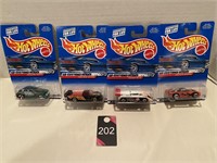 Hot Wheels CD Custom Series 1-4 Cars