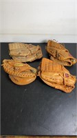 Lot of Baseball Gloves