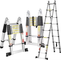 Telescopic Ladder, 20.3ft Rikade Aluminum