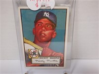1952 TOPPS REPRINT #311 MICKEY MANTLE