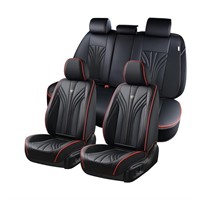Car Seat Covers Full Set  5 Seats Universal Seat