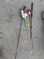 (3) FISHING POLES