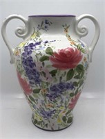 Large Don Swanson Floral Vase 16x12in