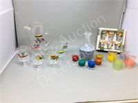 Liqueur glasses & decanter sets