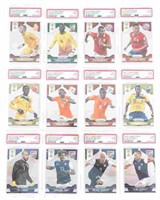 2014 PANINI SOCCER WORLD CUP CARDS PSA GRADED